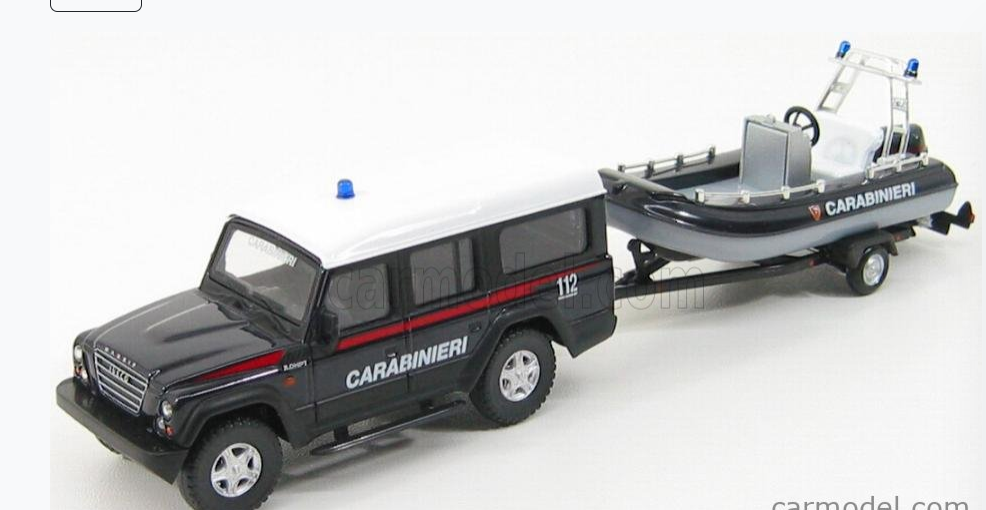 Iveco Iveco Massif 1/43 diecast Gendarmerie — Carabinieri Italy