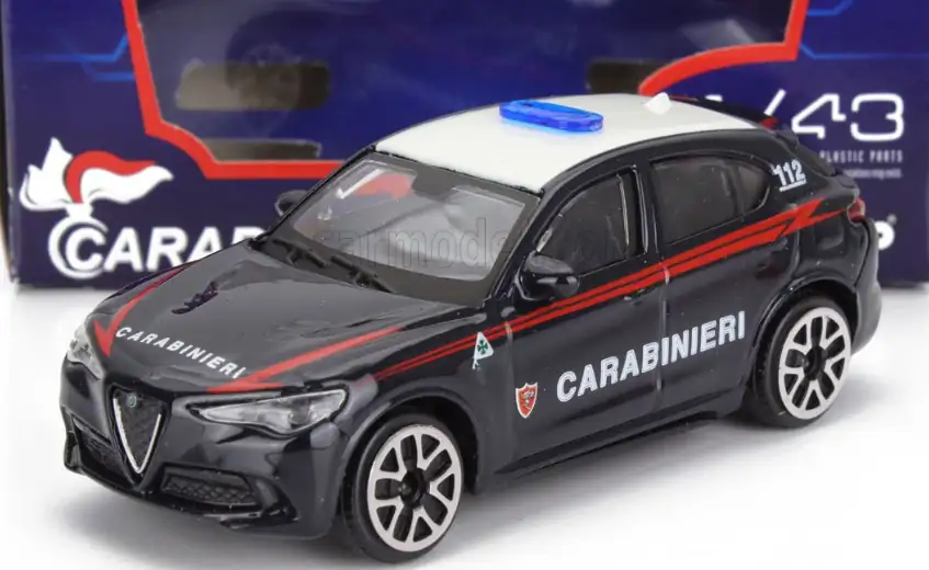Alfa Romeo ALFA ROMEO STELVIO 1/43 diecast Gendarmerie — Carabinieri Italy