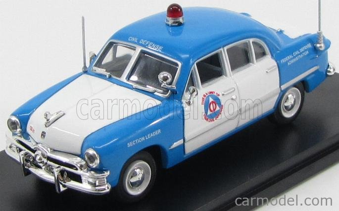 Ford FORD USACUSTOM SEDANE 4-DOOR CD 1/43 diecast Civil Protection — Federal Civil Defense Administration United States