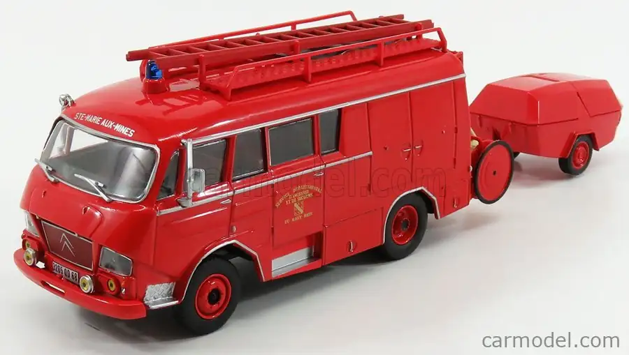 Citroën Citroën TANKER TRUCK 1/43 diecast Fire — Sapeurs-Pompiers France