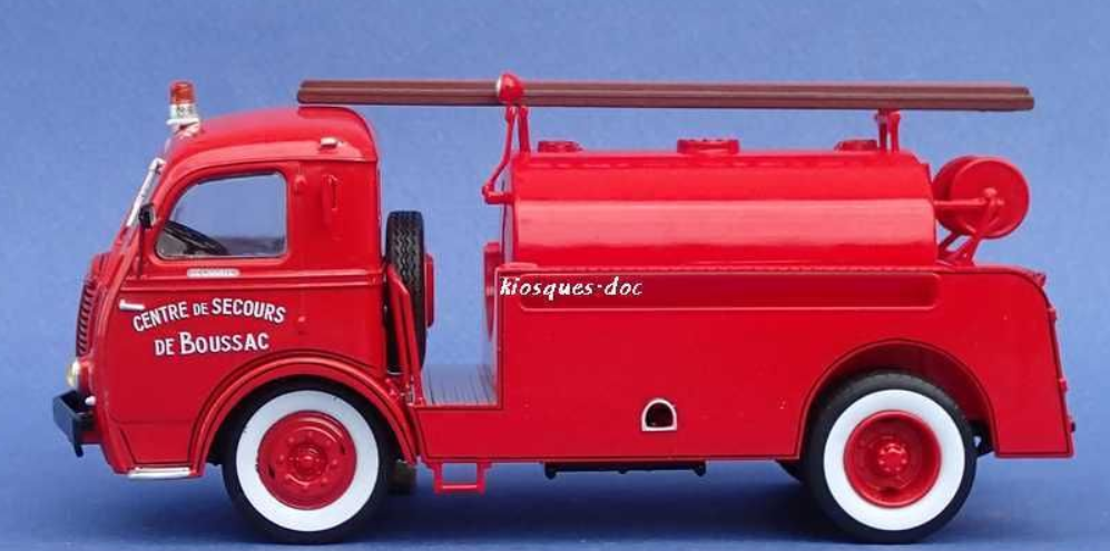 Delahaye Delahaye 163 1/43 diecast Fire — Sapeurs-Pompiers France