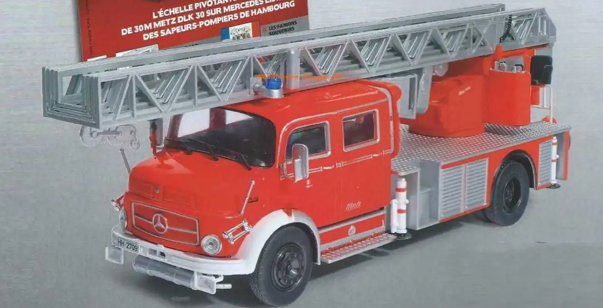 Mercedes-Benz Mercedes-Benz L1519 1/43 diecast Fire — Feuerwehr Germany