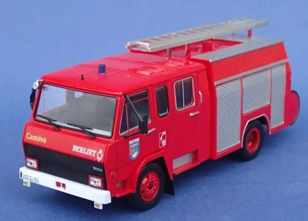 Berliet Berliet 770 KB 6 1/43 diecast Fire — Sapeurs-Pompiers France