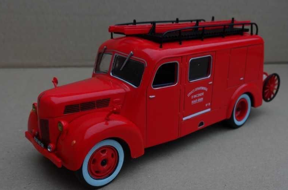 Ford Ford Tubincendie F798 1/43 diecast Fire — Sapeurs-Pompiers France