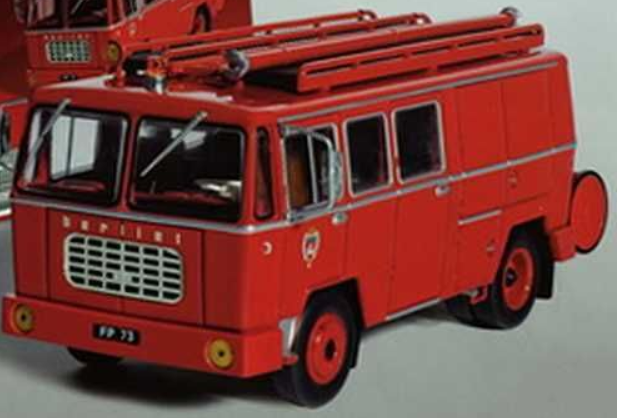 Berliet Berliet Incendie GAK 17 1/43 diecast Fire — Sapeurs-Pompiers France