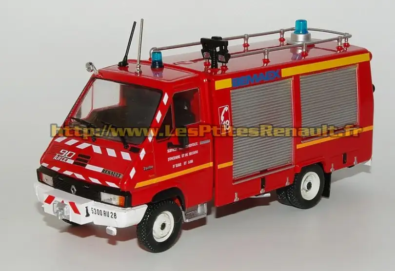 Renault Renault B90 1/43 diecast Fire — Sapeurs-Pompiers France