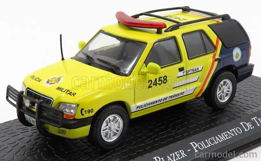 Chevrolet CHEVROLET BLAZER 1/43 diecast Gendarmerie — Polícia Militar Brazil
