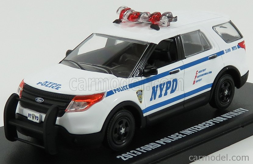 Ford Ford Police Interceptor Utility 1/43 diecast Police — New York City Police Department United States