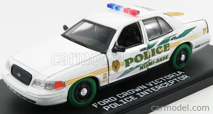 Ford Ford Crown Victoria INTERCEPTOR 1/43 diecast Police — Miami Police Department United States