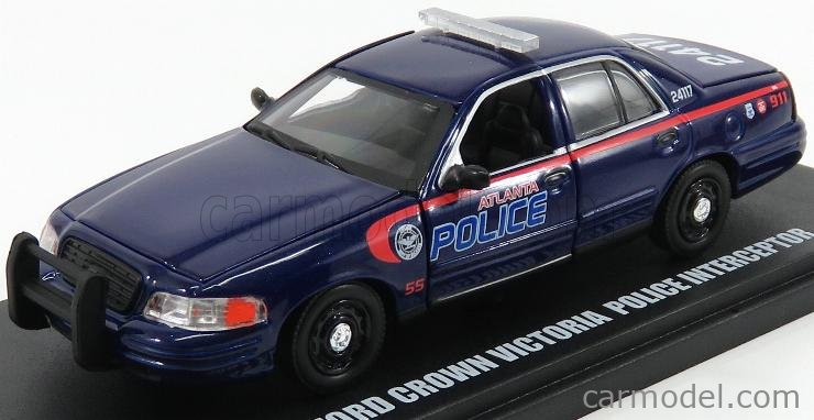 Ford Ford Crown Victoria INTERCEPTOR 1/43 diecast Police — Atlanta Police Department United States