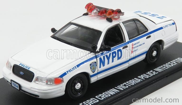 Ford Ford Crown Victoria INTERCEPTOR 1/43 diecast Police — New York City Police Department United States