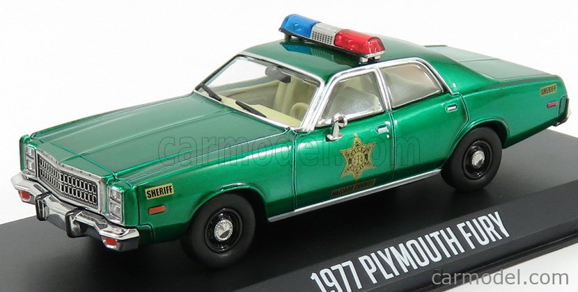 Plymouth Plymouth Fury 1/43 diecast Local Police — Hazzard County Sheriff's Department United States