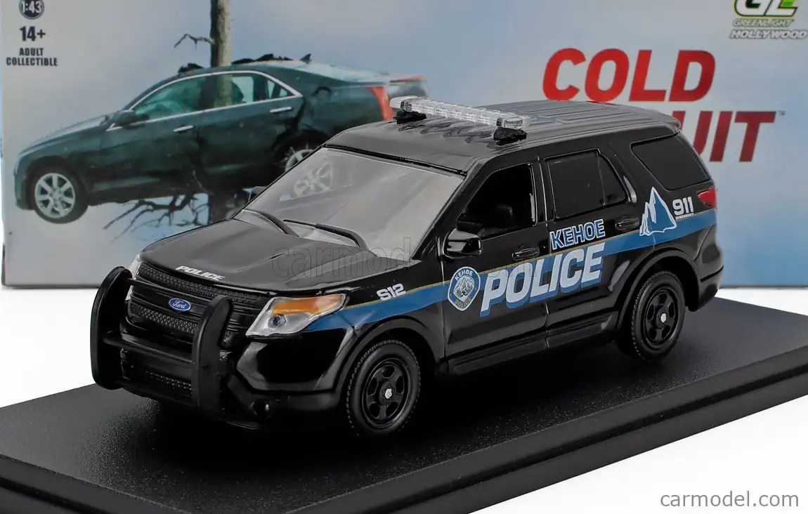 Ford Ford Police Interceptor Utility 1/43 diecast Police — Kehoe Police Department United States