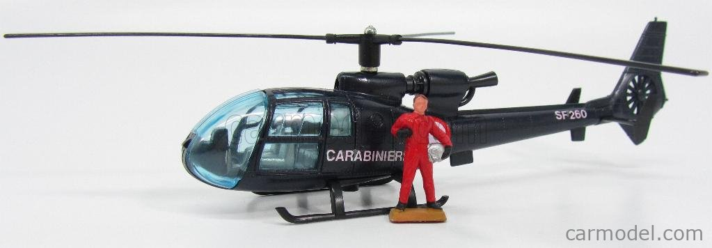 Aérospatiale Aérospatiale Gazelle ELICOTTERO 1/43 diecast Gendarmerie — Carabinieri Italy