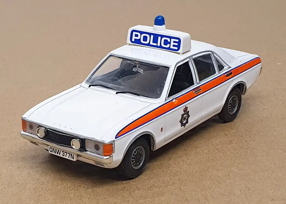 Ford Ford Consul 3000 GT 1/43 diecast Regional Police — West Yorkshire Police United Kingdom