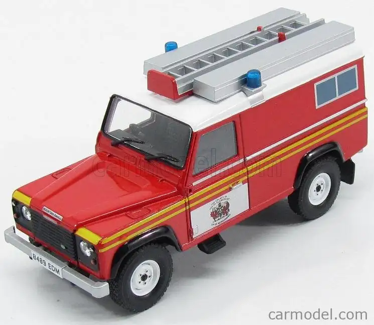 Land Rover Land Rover Defender 110 1/43 diecast Fire — Fire & Rescue Service United Kingdom