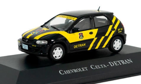Chevrolet Chevrolet Celta 1/43 diecast Traffic Police — DETRAN Brazil