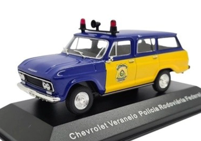 Chevrolet Chevrolet Veraneio 1/43 diecast Traffic Police — Polícia Rodoviária Federal Brazil
