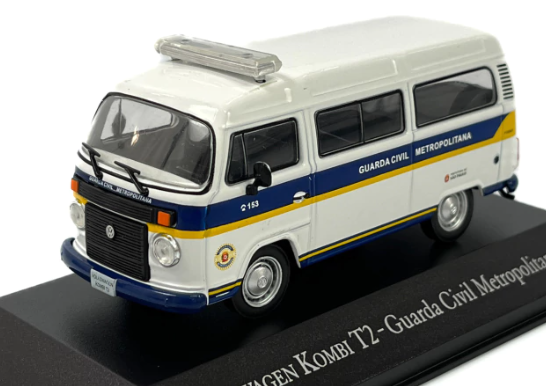 Volkswagen Volkswagen Kombi T2 1/43 diecast Local Police — Guarda Civil Metropolitana de São Paulo Brazil