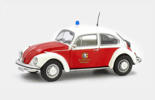 Volkswagen Volkswagen Beetle 1302S 1/43 diecast Fire — Feuerwehr / Pompiers Switzerland