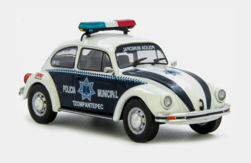 Volkswagen Volkswagen Beetle 1/43 diecast Police — Policía Municipal Mexico