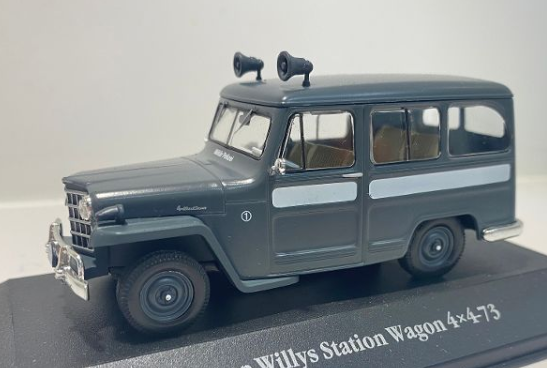 Willys Jeep Willys Wagon 1/43 diecast Military Police — Militarpolizei Switzerland
