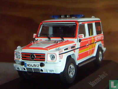 Mercedes-Benz Mercedes-Benz G-Class (W463) 1/43 diecast Ambulance — Notarzt Germany