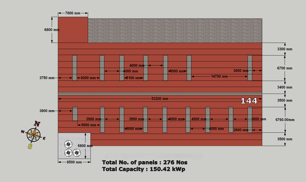 3D Preliminary Solar PV Site Modeling & Feasibility Concept