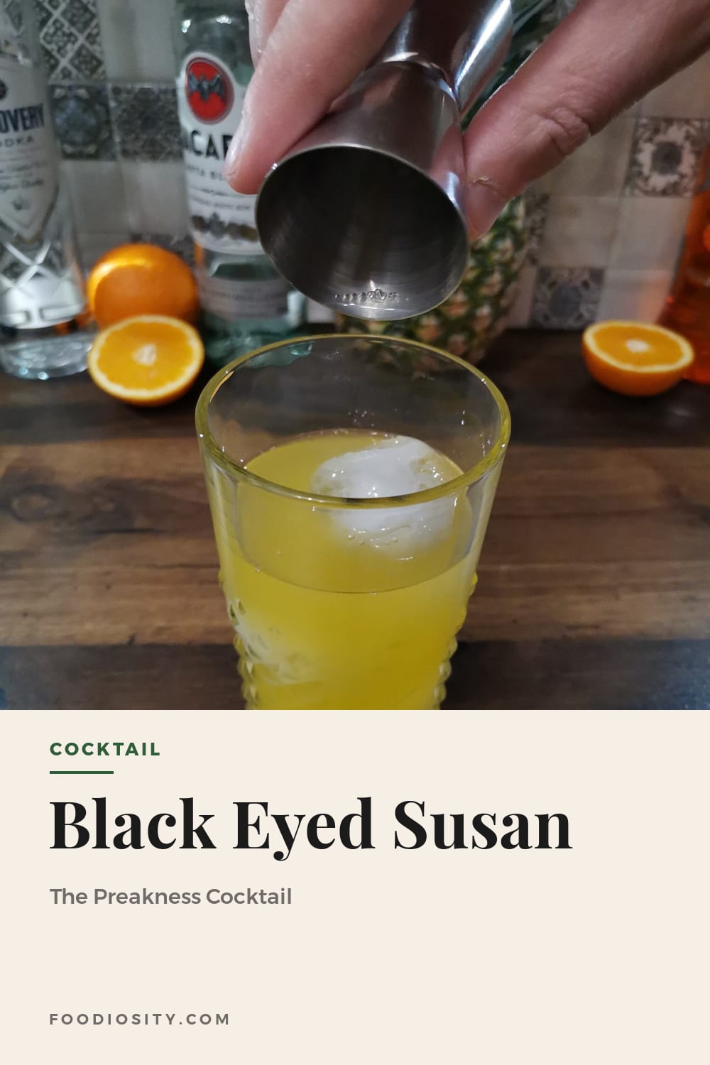 Black Eyed Susan &mdash; The Preakness Cocktail