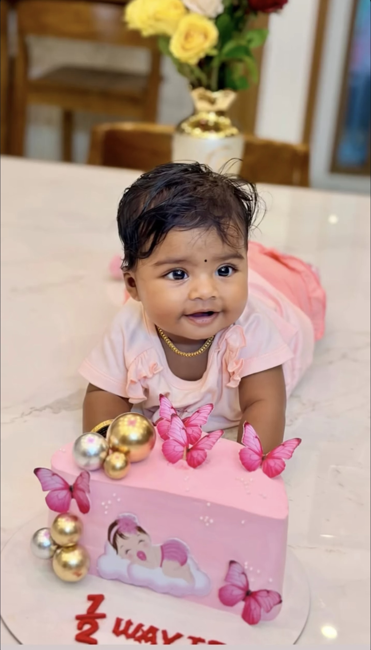 6-Month Half Birthday Cake Special