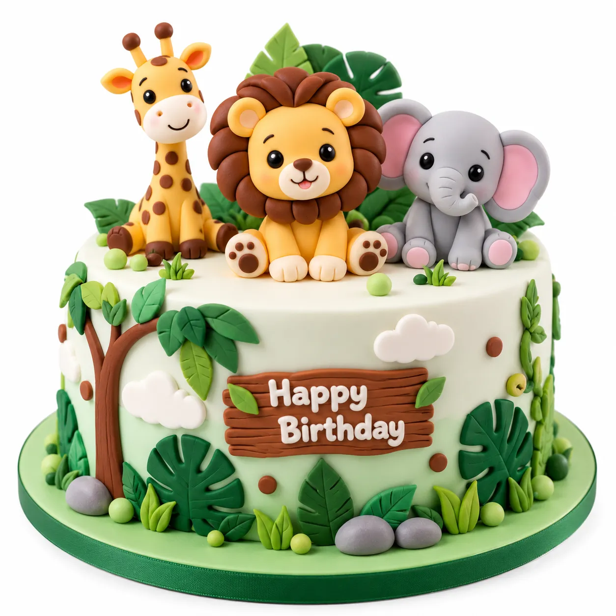 Foundant Theme Cake