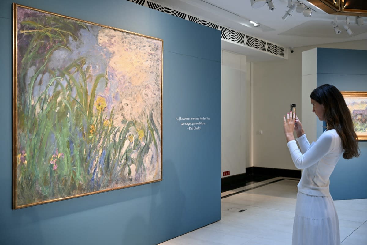 Enchères : un chef-d'œuvre de Claude Monet adjugé 50 millions d'euros à Paris