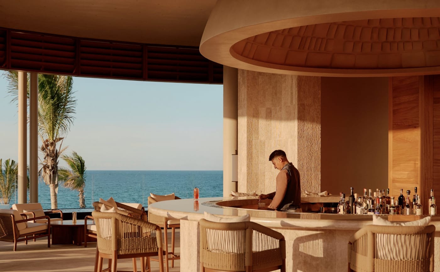 El lounge bar de Amanvari