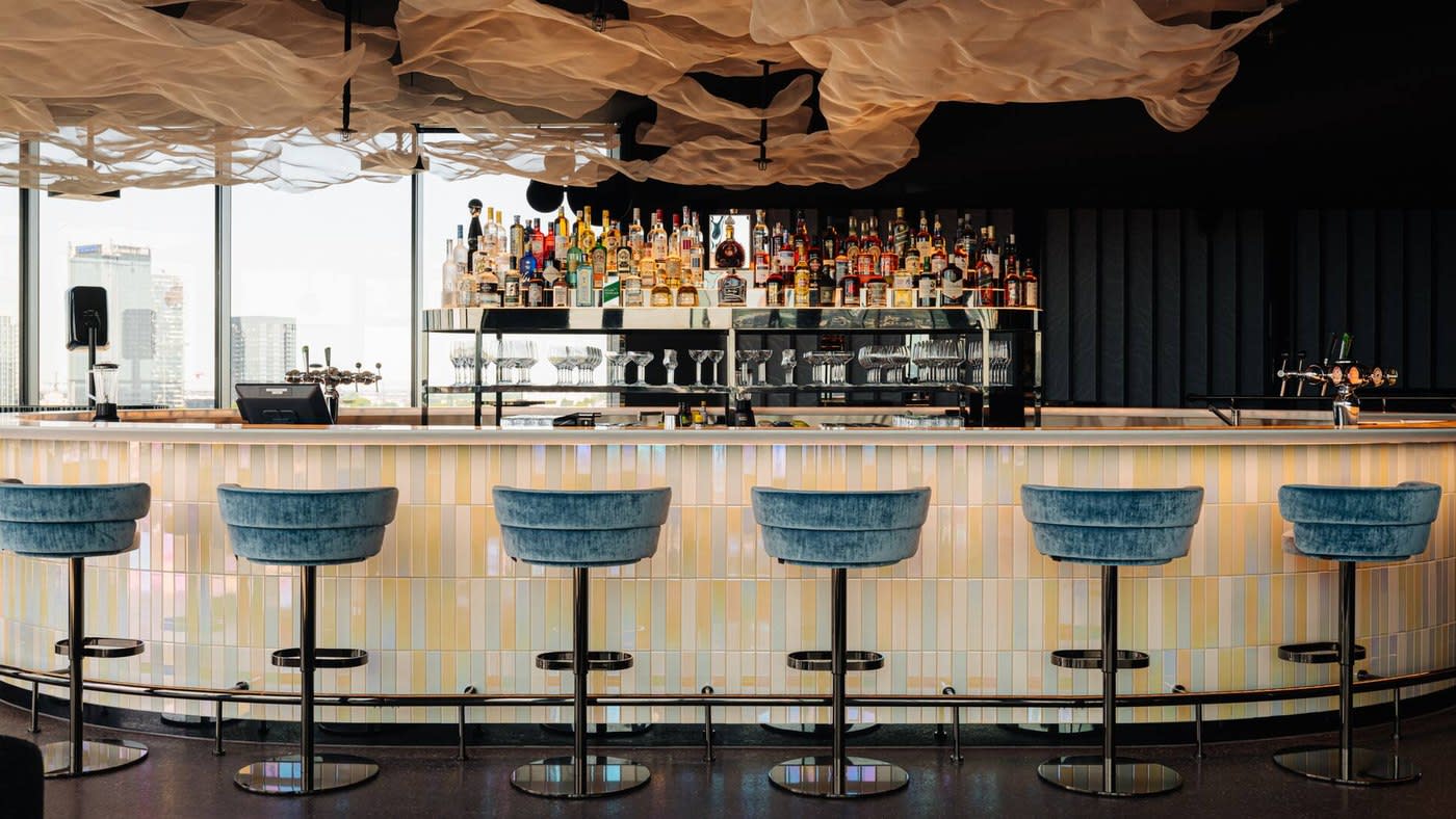 Der Speisesaal des Restaurants Luminair im DoubleTree by Hilton Amsterdam Centraal Station