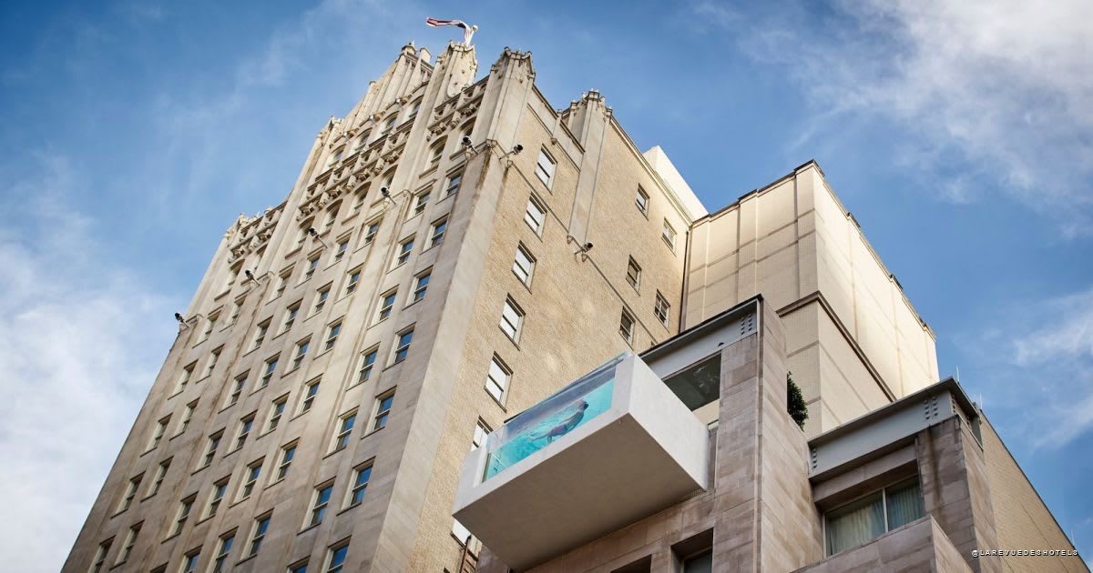 The Joule, Dallas · la piscine en porte-à-faux