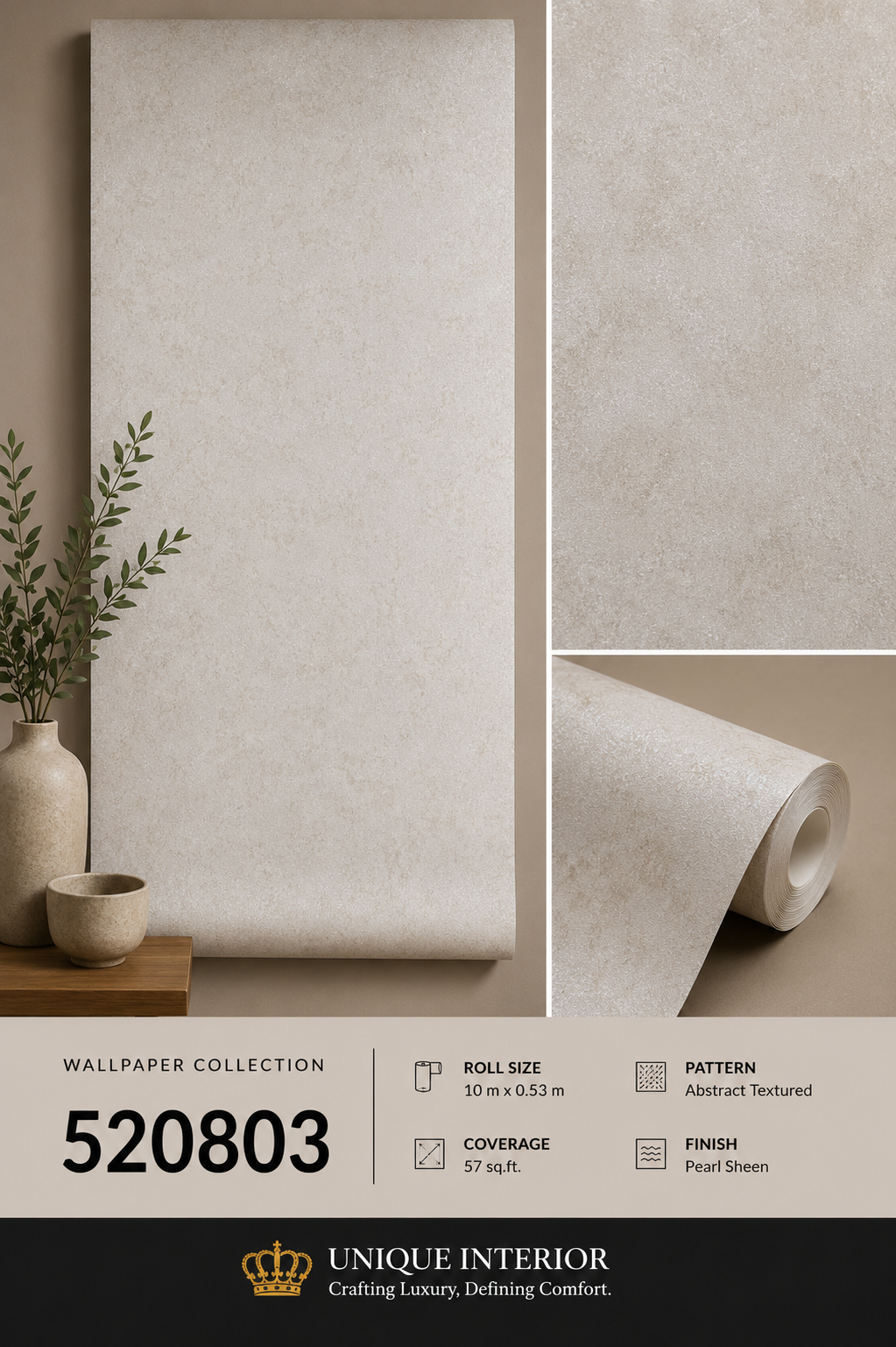 Warm Ivory Plain