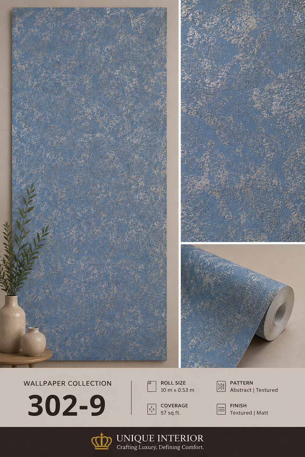 Denim Blue Crumble