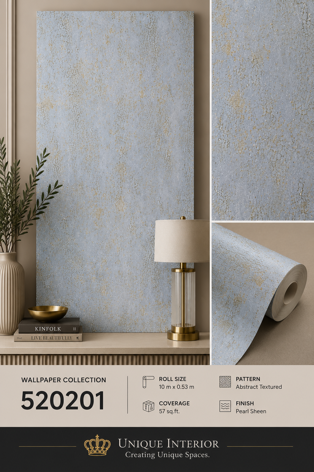 Frosted Powder Blue
