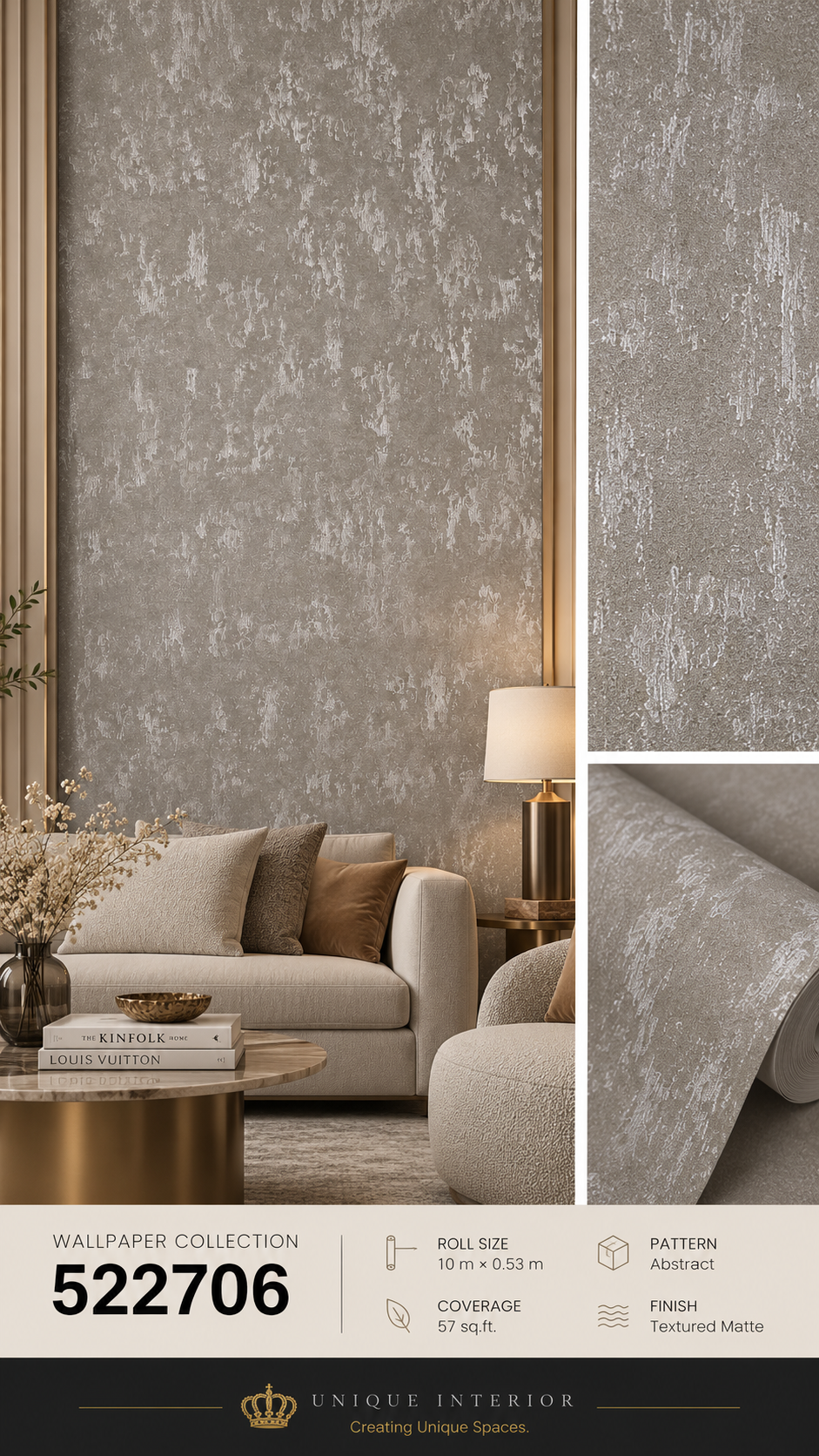 Weathered Taupe Patina
