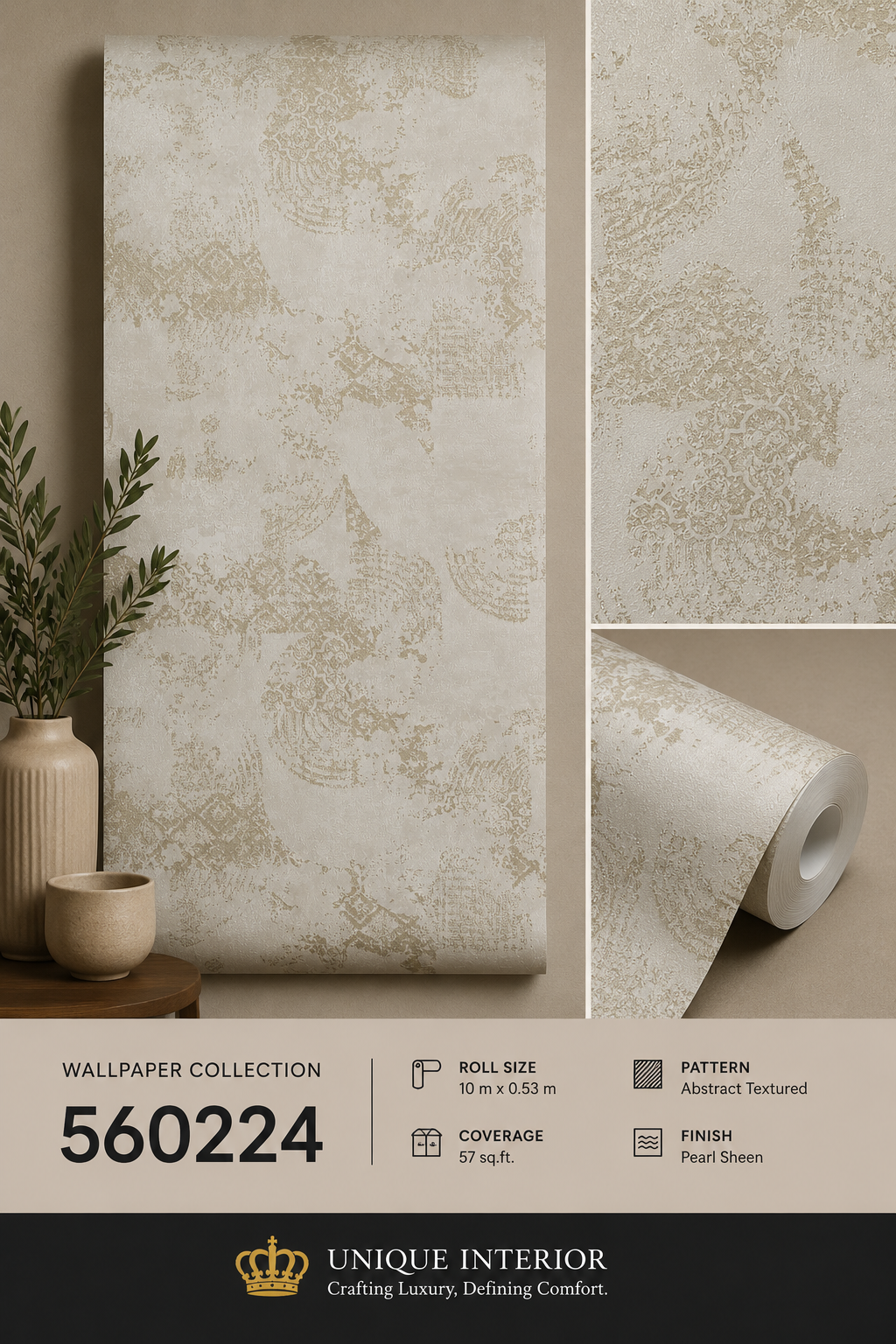 Faded Gold Fresco