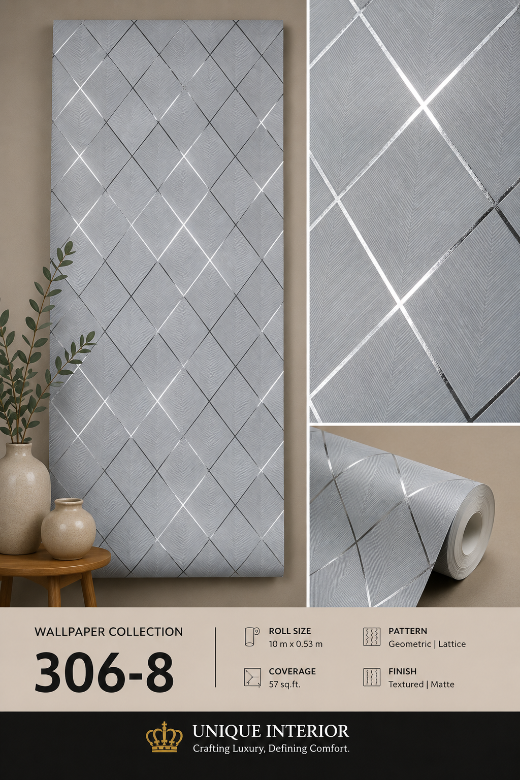 Silver Diamond Lattice