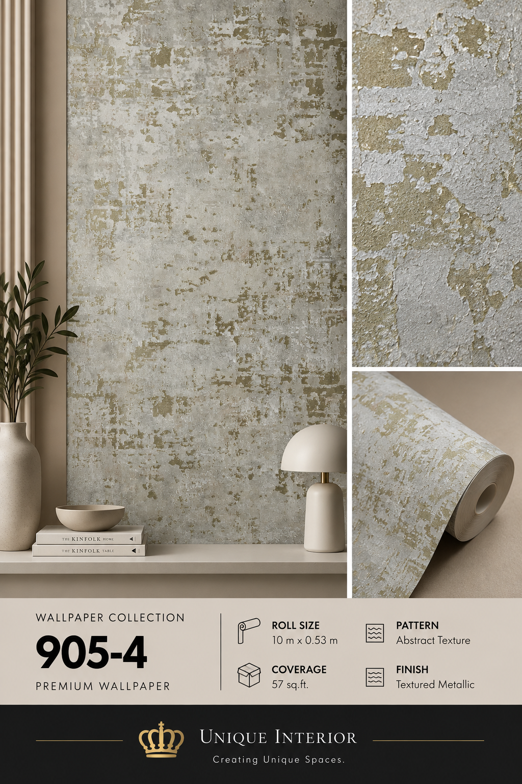 Bright Gold Stucco