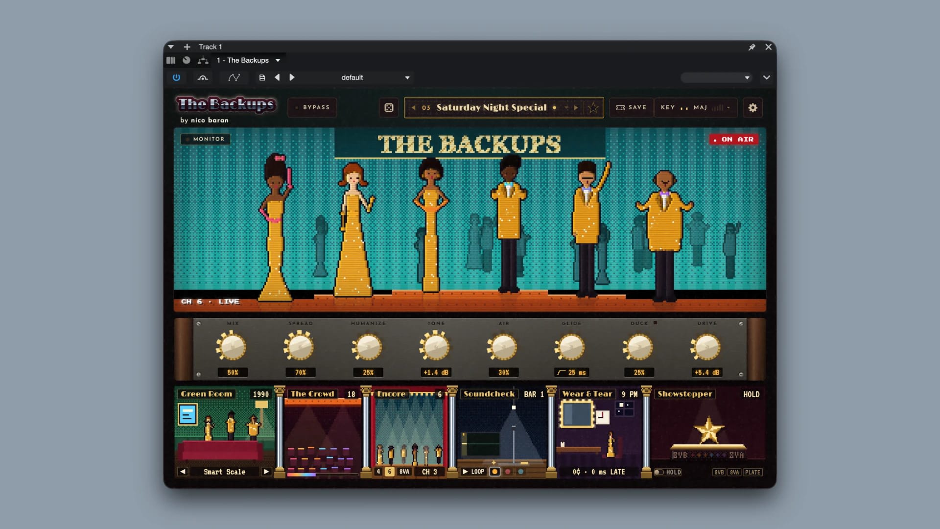 Nico Baran The Backups 1.0.0