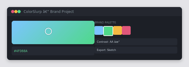 Download ColorSlurp 4.0.1 for Mac