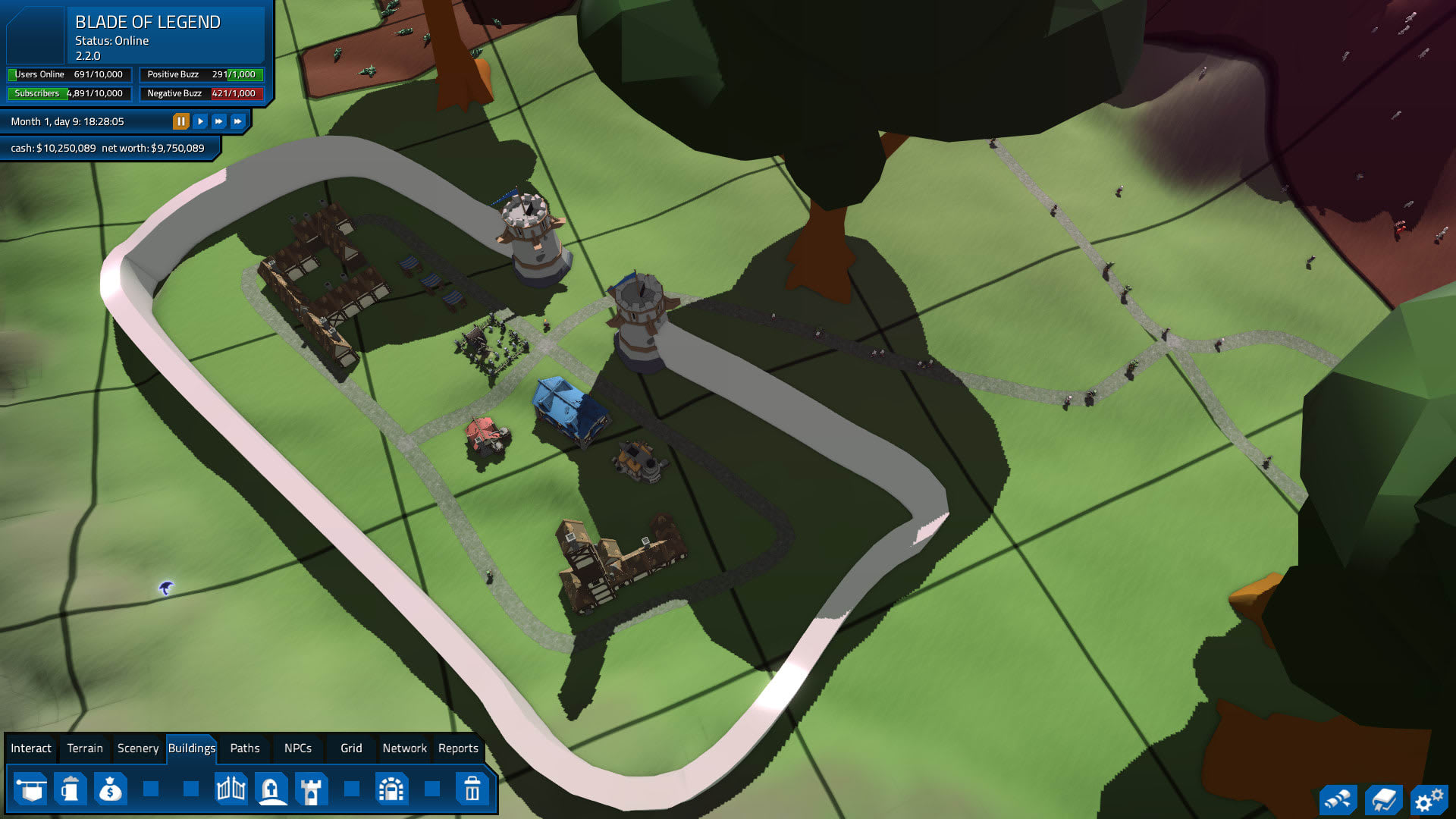 Download MMORPG Tycoon 2 0.29.7 for Mac - Screenshot 2