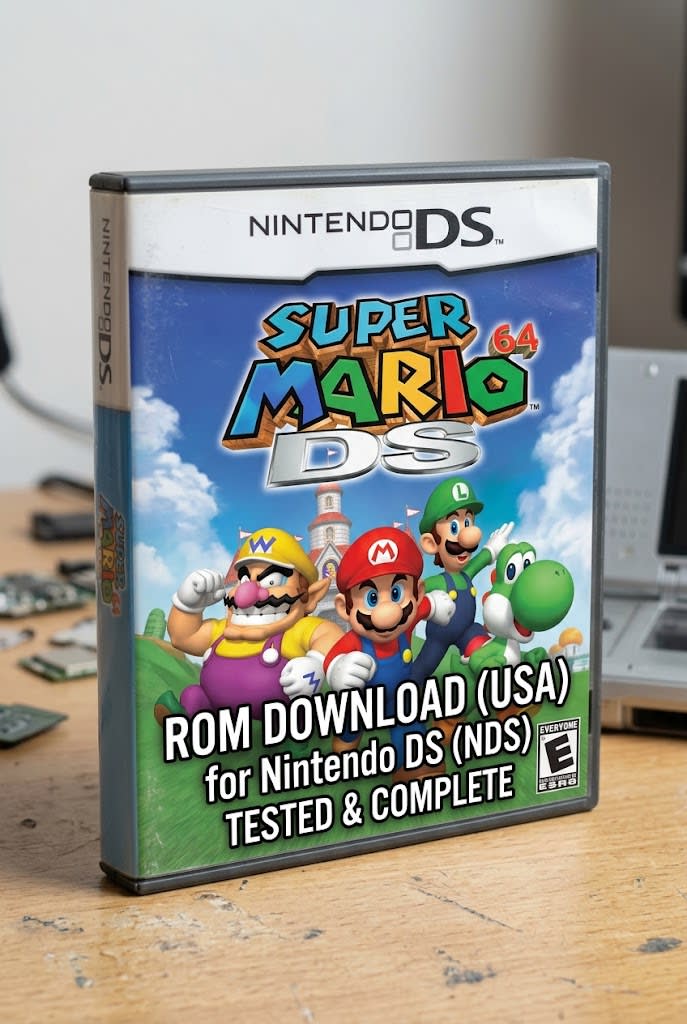 Super Mario 64 DS ROM Download (USA) for Nintendo DS (NDS)