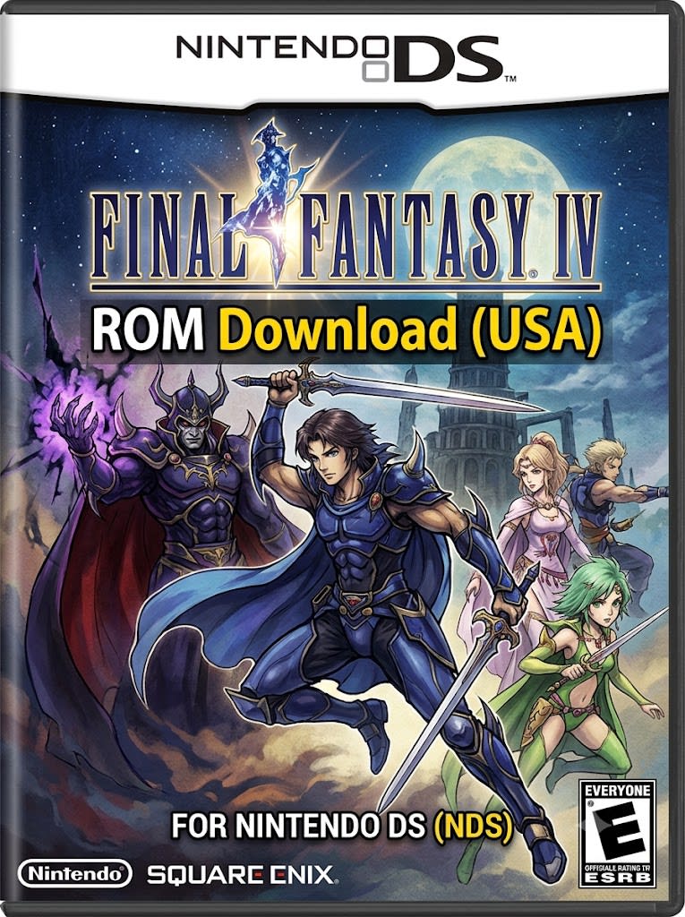 Final Fantasy IV ROM Download (USA) for Nintendo DS (NDS)