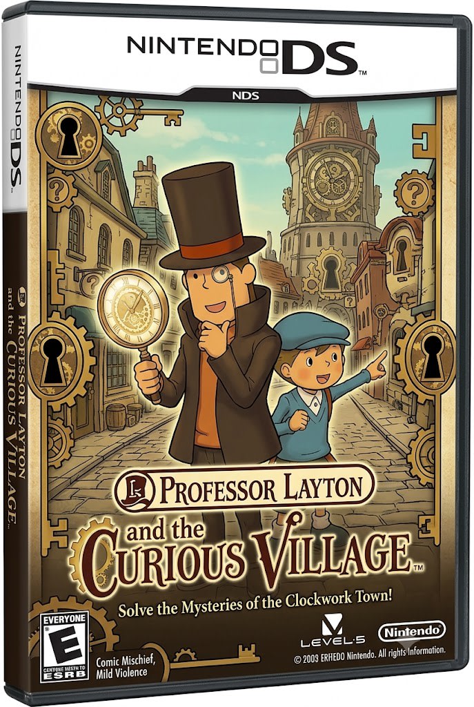 Professor Layton and the Curious Village ROM Download for Nintendo DS (NDS)