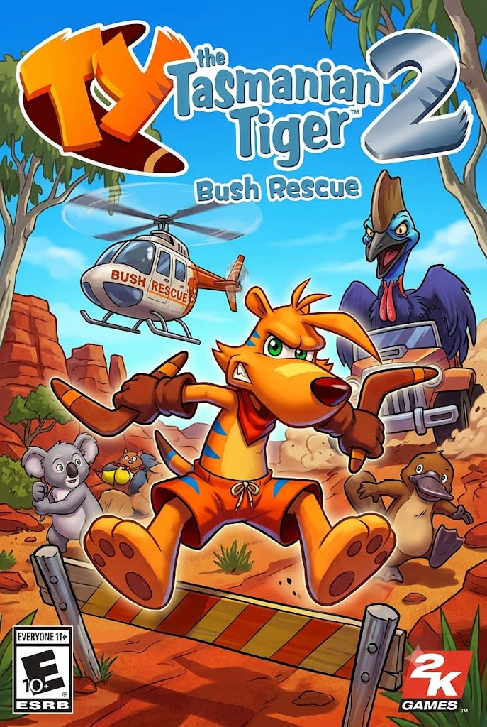 TY the Tasmanian Tiger 2: Bush Rescue ROM Download