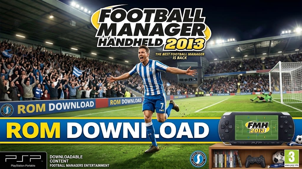 Football Manager Handheld 2013 ROM Download
